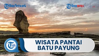Wisata Pantai Batu Payung, Pantai yang Terdapat Batu Besar Mirip seperti Payung Bisa Dibuat Berteduh
