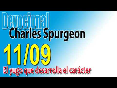 Devocional Charles Spurgeon 11/09 - El yugo que desarrolla el carácter