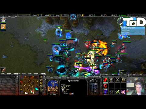 Warcraft III 2v2 - ToD&Lucifer vs ThorzaiN&Knoff - THE PHOENIX RISES