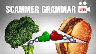Scammer Grammar Food Fight Challenge LIVE! (Evening)