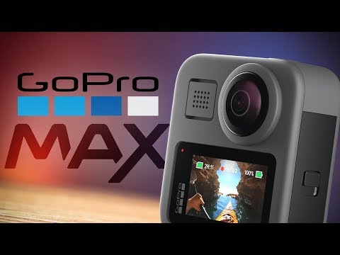 Экшн видеокамера GoPro MAX черный - Видео