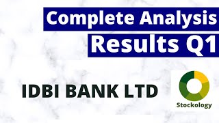 IDBI BANK LTD l IDBI BANK LTD Q1 RESULTS l IDBI BANK LTD Q1FY23 RESULTS