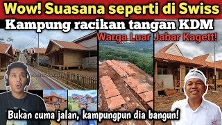 Download lagu Wow, Shocked! Residents outside West Java are surprised that KDM created a beautiful village usin... mp3