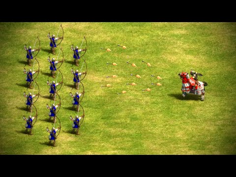 How Many Longbowmen Do You Need to ONE HIT KILL a Franks Paladin? | AoE II: Definitive Edition