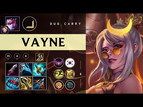 Vayne ADC vs Sivir - KR Master Patch 26.02