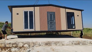 Konteyner Ev Yerleşimi ve Tesisat Detayları | Su Basmanı Aşama 2 #konteyner #sub