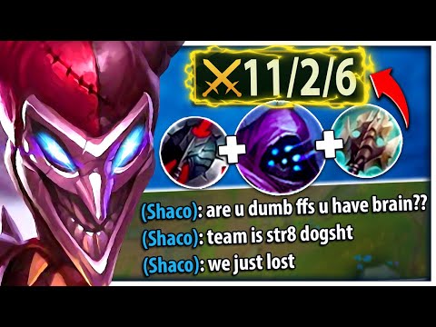 Riot gave me a TOXIC INTER...so I shut him up with this 1v9 JAX BUILD 😁