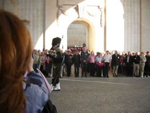 The Menin Gate Memorial to the Missing, Ypres, Belgium