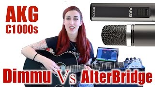 Video thumbnail for AKG C1000S Multi Purpose Condenser Mic - Dimmu Borgir Vs Alter Bridge by Rob Chapman
