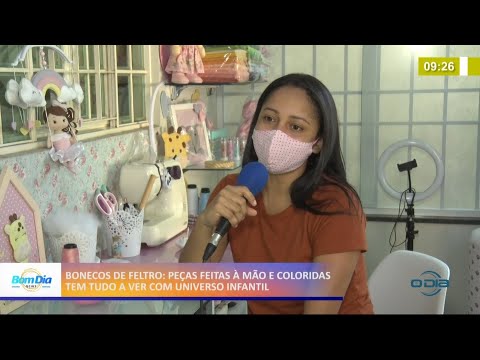 Bonecos de feltro são peças coloridas feitas í  mão e têm tudo a ver com universo infantil 15 04