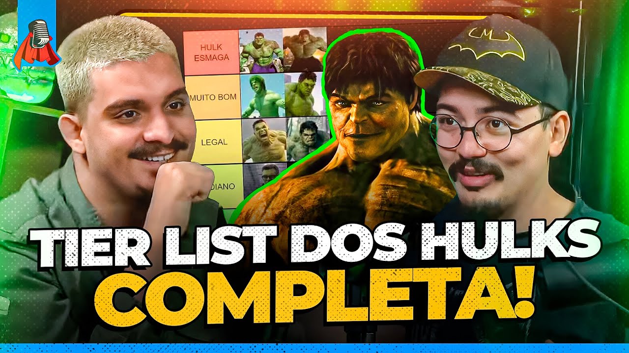 TIERLIST: RANKEANDO TODOS OS HULKS DOS CINEMAS!! | Cortes The Nerdz
