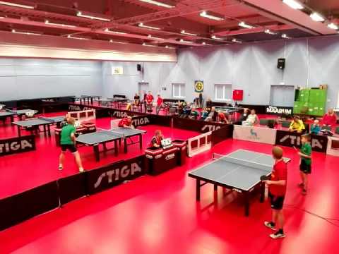 Casper Tingleff (HGI Hillerød Bordtennis ) vs Benjamin Karl Nielsen (Amager BTK)