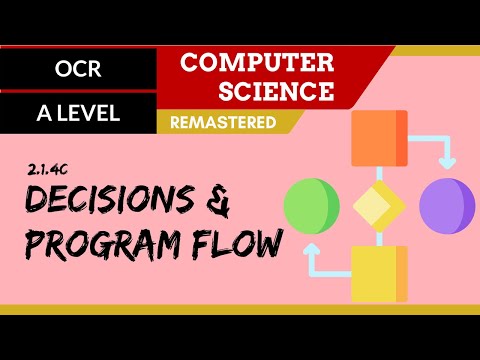 130. OCR A Level (H046-H446) SLR21 - 2.1 Decisions & program flow
