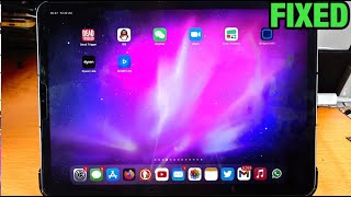 iPad Pro Screen Frozen Can