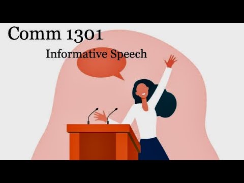 Comm 1301 Informative Speech