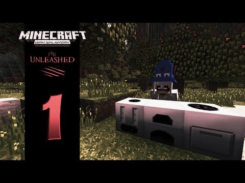 FTB Unleashed - Episode 1: Starting Machines!
