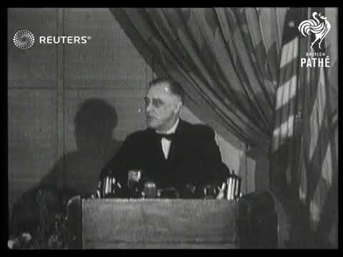 President Roosevelt's speech against dictators (1941)
