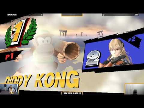 WBB #110 | Juice (Zss, Corrin) vs BlazingPasta (Diddy) - Losers Finals - Smash 4 Singles
