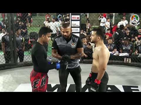 Prathamesh Dethe Vs Sarvesh Yadav National Federation MMA Championship, 2022 Mumbai.