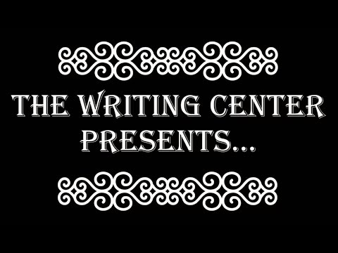 Conquer essays before they conquer you! The Writing Center at Wallace