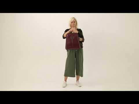 Backpack review VERSADO 100 Burgundy #versado #backpack #leatherfashion