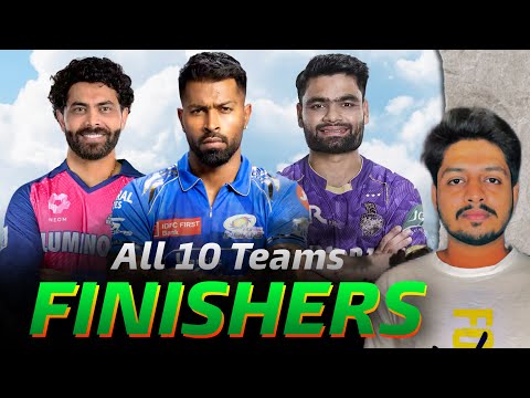 IPL 2026 - All 10 Teams FINISHERS after Auction | Cricket Fatafat | EP 1631 | MY Cricket Production