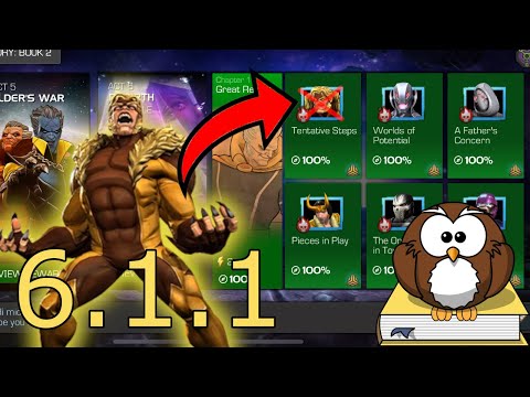 EVERYTHING you need to know to defeat 6.1.1 Tentitive Steps - No Retreat - MCOC
