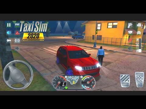 Taxi Sim 2020 I New Suv Driving New City I Gameplay