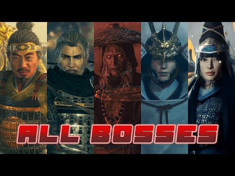 Nioh 2: The Complete Edition  - All Boss Fights & Ending (PC - PS5 - XSX)