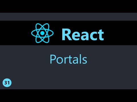 ReactJS Tutorial 31 Portals