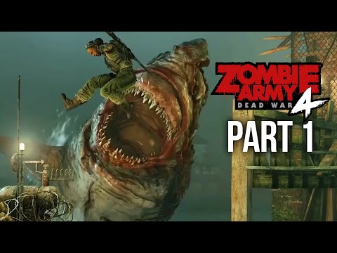 ZOMBIE ARMY 4 DEAD WAR Gameplay Walkthrough Part 1 - MISSION 1 (Full Game)