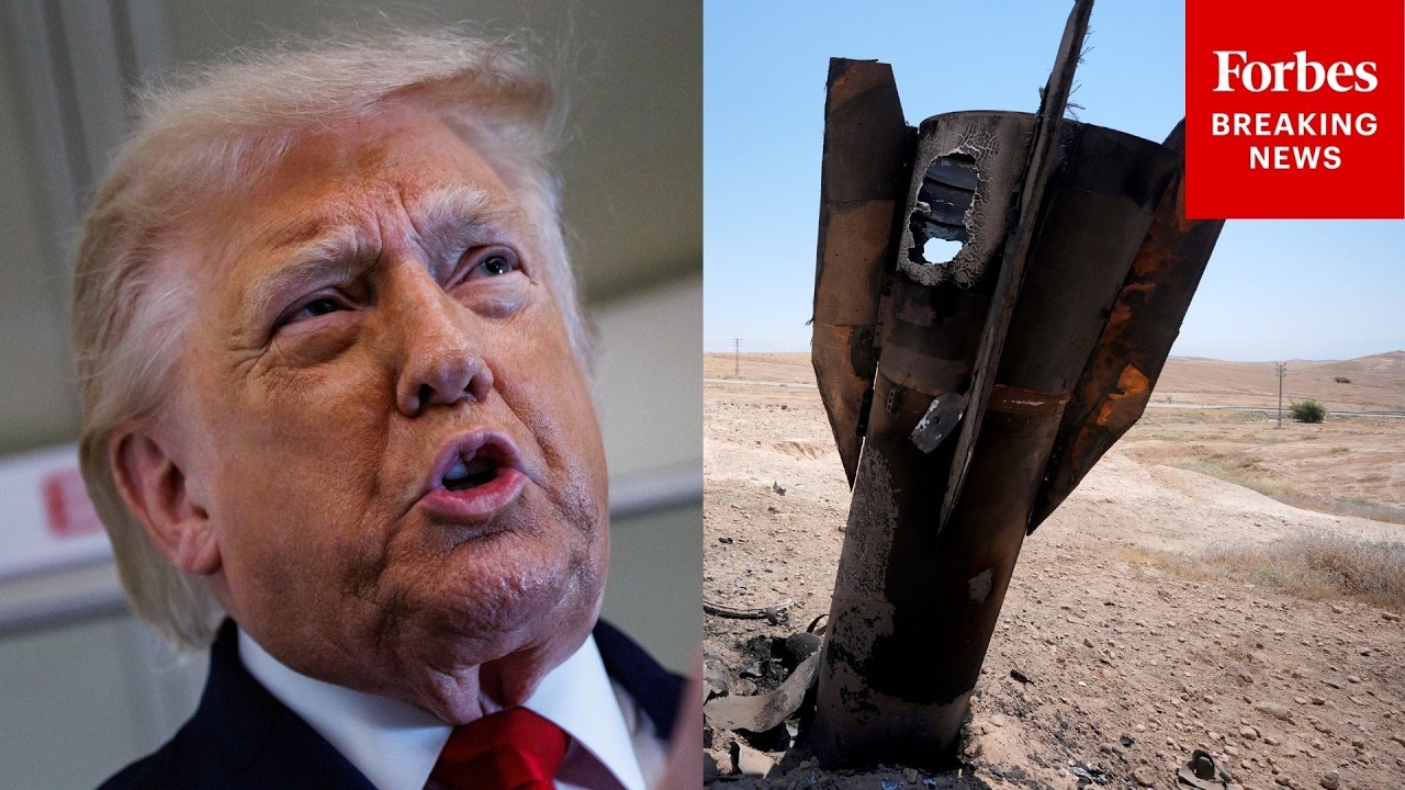 Video | Trump Says Iran And Israel Are Looking For ‘Immediate Ceasefire’ After Trading Strikes