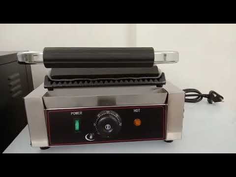 1000 w stainless steel sandwich griller, 2