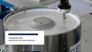 Assembling electrical microconnectors - Aerospace - ARS Flexibowl