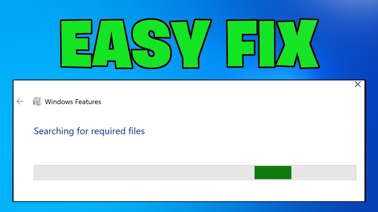 How To Fix  NET Framework 3 5 Stuck on Downloading Required Files - 2026