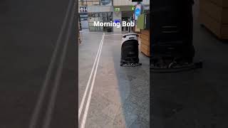 The hospital cleaning robot