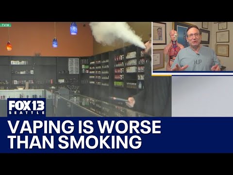 Study shows vaping is more dangerous than smoking