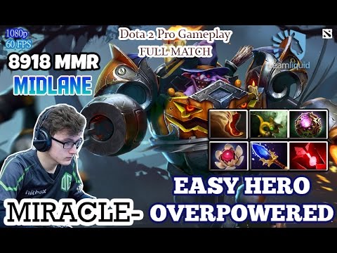 Miracle Plays Timbersaw Dota 2 ►Easy Hero Overpowered