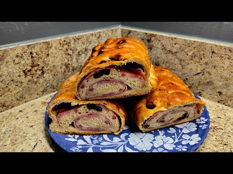 Como hacer pan relleno con jamón pan tradicional de Venezuela