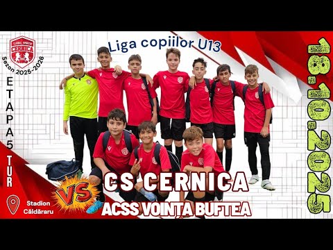 #5 👀 18.10.2025 👀 ➡️CS CERNICA - ACSS VOINTA BUFTEA⬅️ ⬇️detalii în descriere⬇️