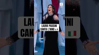 LAURA PAUSINI canta L'INNO 💙💫