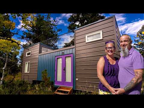 We Downsized 97% into a Tiny House – 3 Bedrooms & Roofttop Deck!