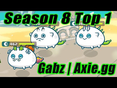 Former Season 8 Top 1 Leaderboard Gabz | Backdoor Poison Build | Axie Infinity