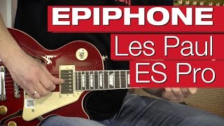 Video thumbnail for Epiphone Les Paul ES PRO (Was kann die Pro Version?) by session