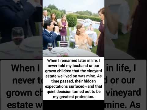 I Remarried at Sixty—and Kept One Crucial Secret😱#trending #viral #story #shorts