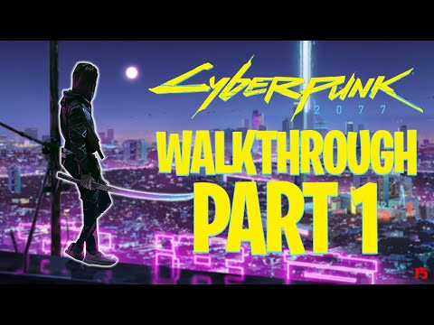 CYBERPUNK 2077 Gameplay Walkthrough Part 1 [4K 60FPS PS5] - No Commentary (FULL GAME)