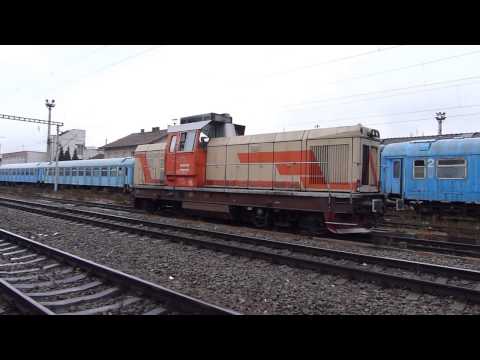 LDH1500 Engine Startup, Idle (+ Compressor) & Stop - Cluj Napoca (01 12 2012)