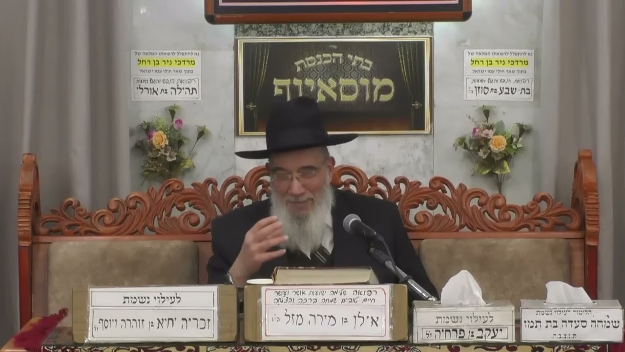 הרב יקב שיכנזי  • איסור לקיחת ריבית  • תזרי מצורע