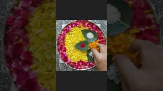 Rakhi thali decoration ideas 🌼🌼🌼 #shorts