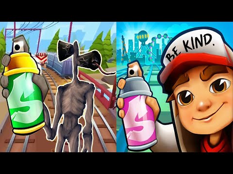 Subway Surfers Las Vegas 2021 JAKE vs SIREN HEAD Run Gameplay HD